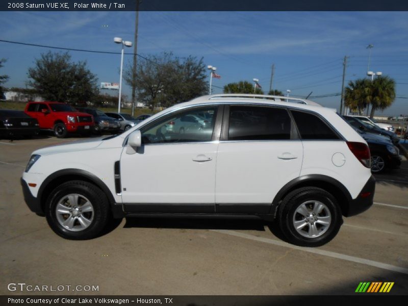 Polar White / Tan 2008 Saturn VUE XE