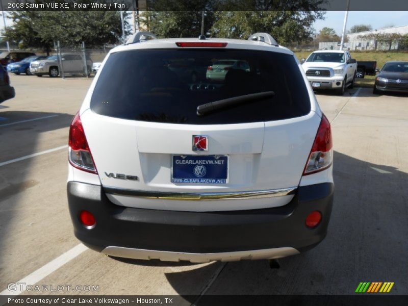 Polar White / Tan 2008 Saturn VUE XE