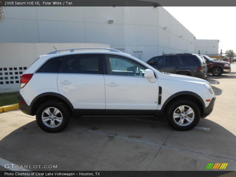 Polar White / Tan 2008 Saturn VUE XE