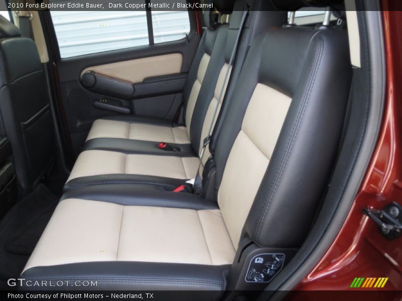 Dark Copper Metallic / Black/Camel 2010 Ford Explorer Eddie Bauer