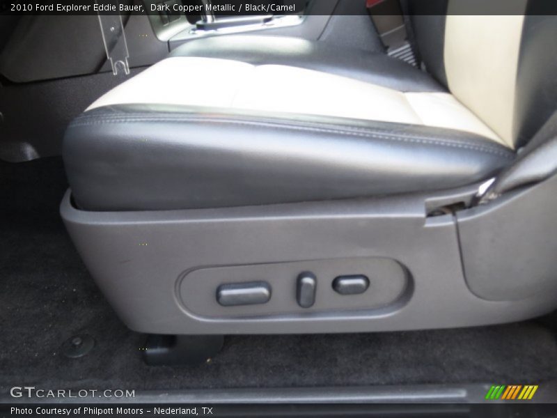 Dark Copper Metallic / Black/Camel 2010 Ford Explorer Eddie Bauer