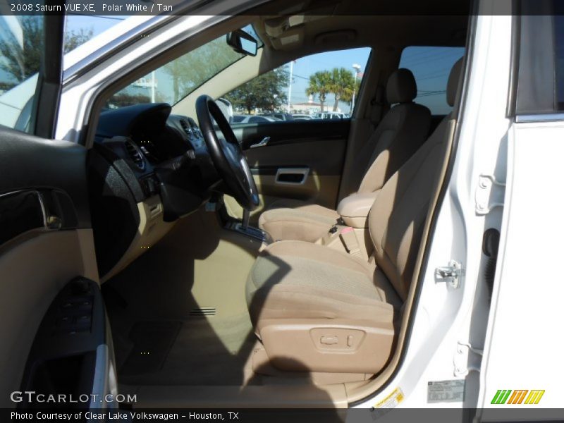 Polar White / Tan 2008 Saturn VUE XE