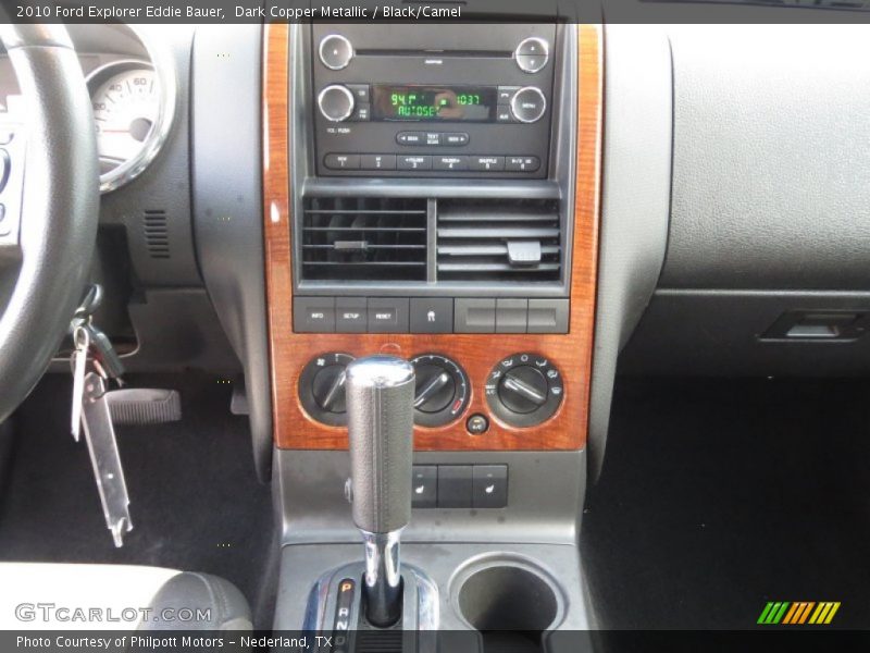 Dark Copper Metallic / Black/Camel 2010 Ford Explorer Eddie Bauer