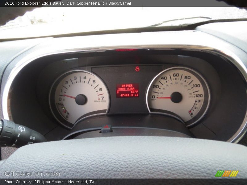 Dark Copper Metallic / Black/Camel 2010 Ford Explorer Eddie Bauer