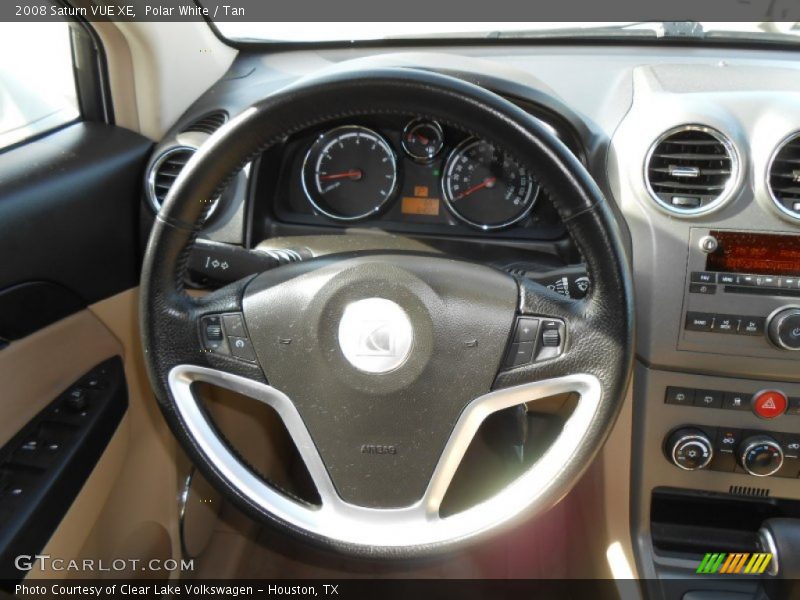 Polar White / Tan 2008 Saturn VUE XE