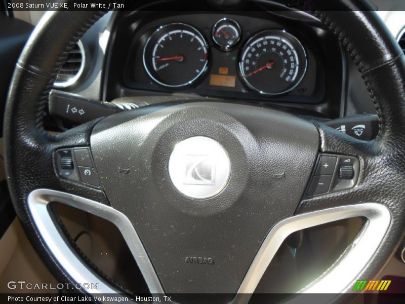 Polar White / Tan 2008 Saturn VUE XE