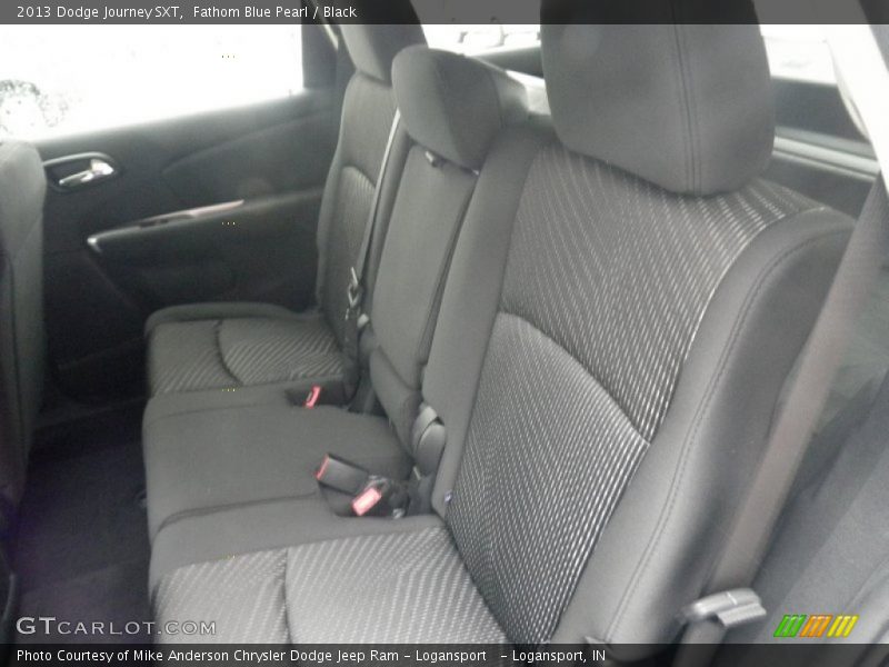 Fathom Blue Pearl / Black 2013 Dodge Journey SXT