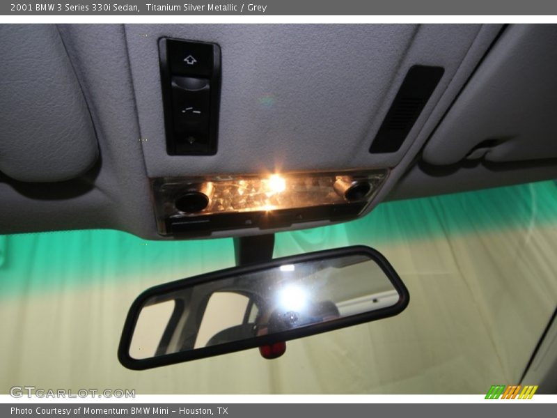 Titanium Silver Metallic / Grey 2001 BMW 3 Series 330i Sedan
