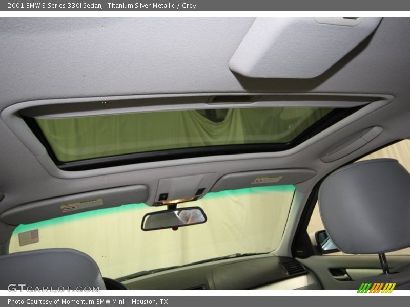 Titanium Silver Metallic / Grey 2001 BMW 3 Series 330i Sedan