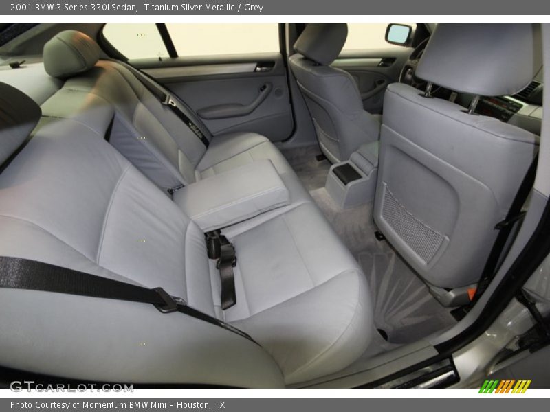 Titanium Silver Metallic / Grey 2001 BMW 3 Series 330i Sedan