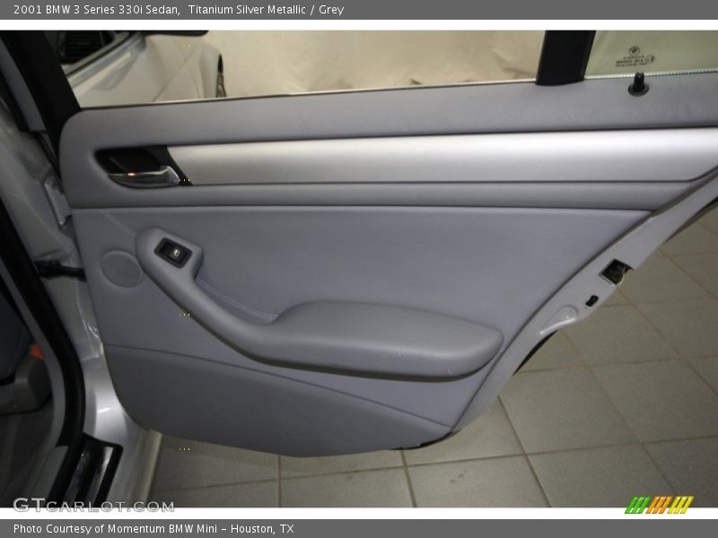 Titanium Silver Metallic / Grey 2001 BMW 3 Series 330i Sedan