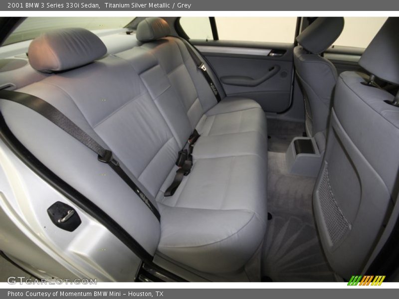 Titanium Silver Metallic / Grey 2001 BMW 3 Series 330i Sedan