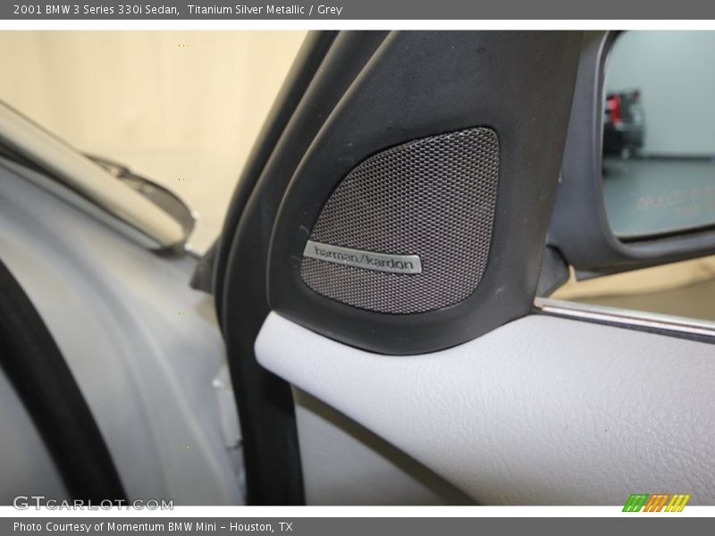 Titanium Silver Metallic / Grey 2001 BMW 3 Series 330i Sedan