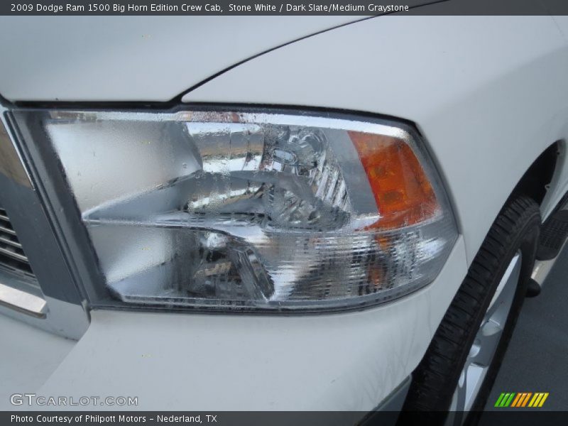 Stone White / Dark Slate/Medium Graystone 2009 Dodge Ram 1500 Big Horn Edition Crew Cab