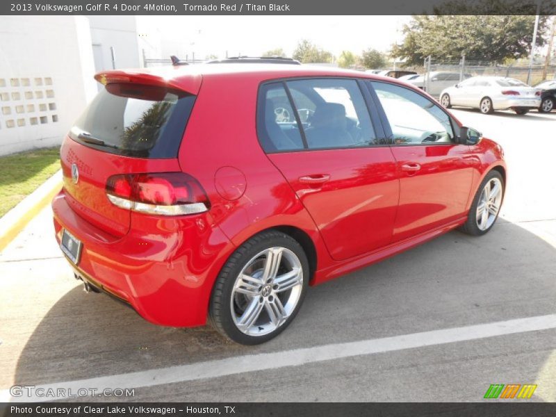 Tornado Red / Titan Black 2013 Volkswagen Golf R 4 Door 4Motion