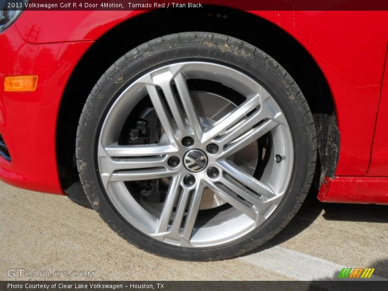 Tornado Red / Titan Black 2013 Volkswagen Golf R 4 Door 4Motion