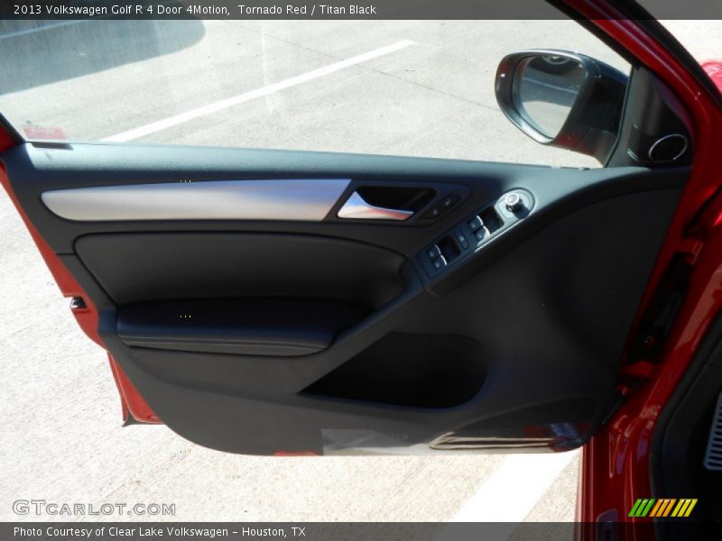 Tornado Red / Titan Black 2013 Volkswagen Golf R 4 Door 4Motion