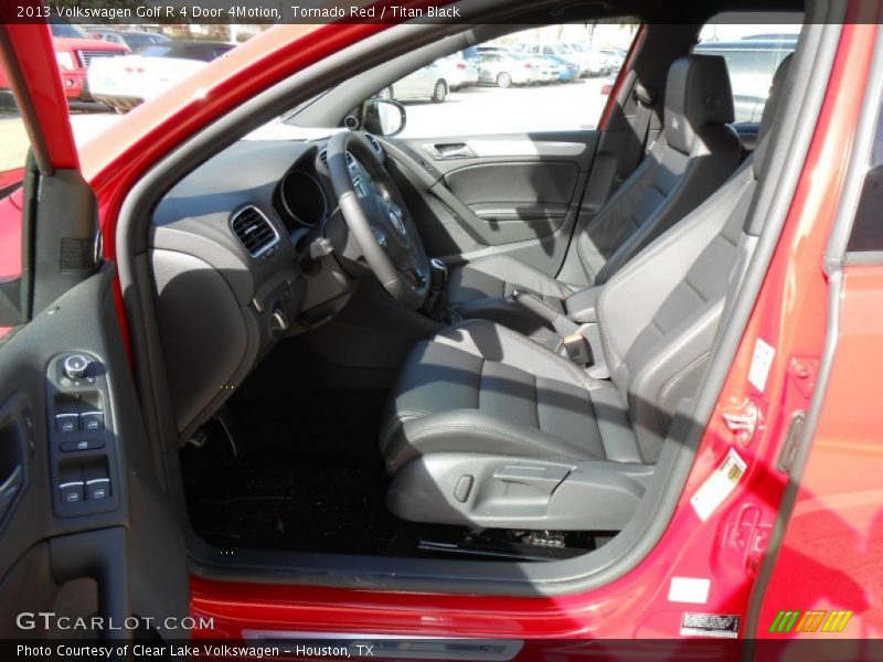 Tornado Red / Titan Black 2013 Volkswagen Golf R 4 Door 4Motion