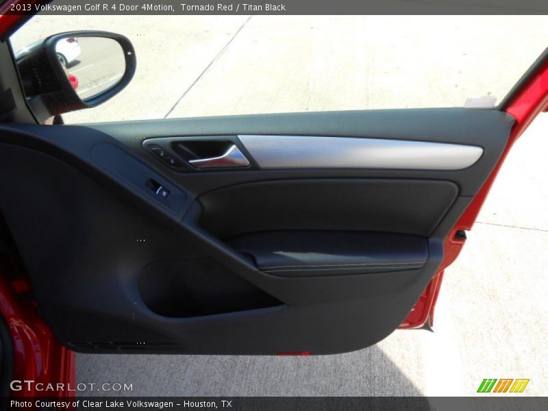 Tornado Red / Titan Black 2013 Volkswagen Golf R 4 Door 4Motion