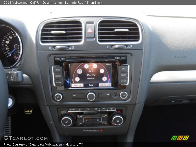 Tornado Red / Titan Black 2013 Volkswagen Golf R 4 Door 4Motion