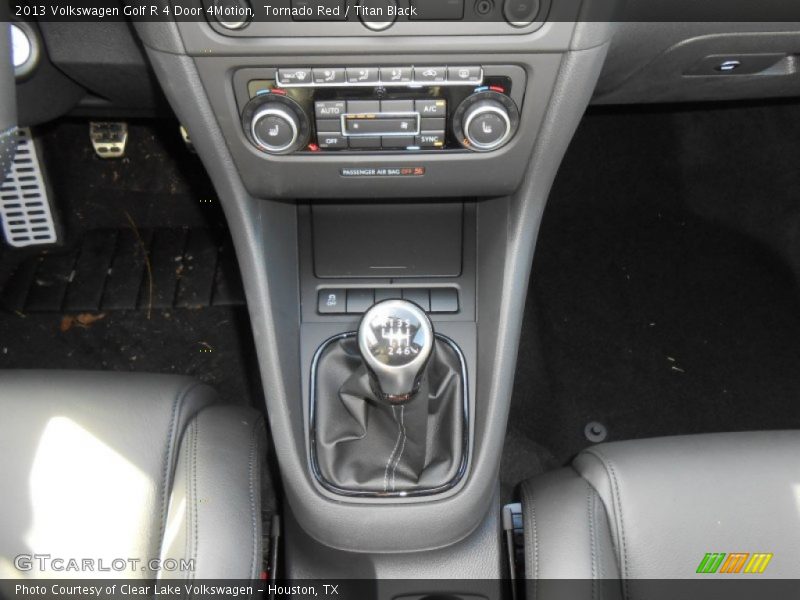 Tornado Red / Titan Black 2013 Volkswagen Golf R 4 Door 4Motion