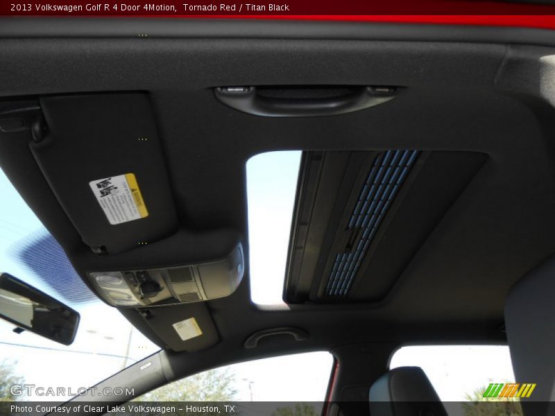 Tornado Red / Titan Black 2013 Volkswagen Golf R 4 Door 4Motion