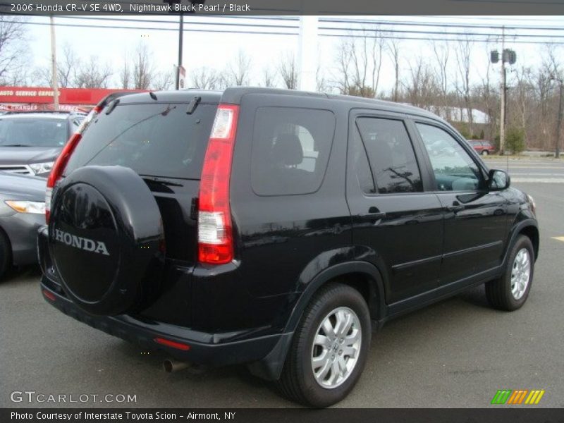 Nighthawk Black Pearl / Black 2006 Honda CR-V SE 4WD