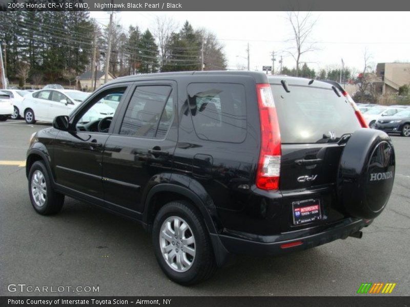 Nighthawk Black Pearl / Black 2006 Honda CR-V SE 4WD