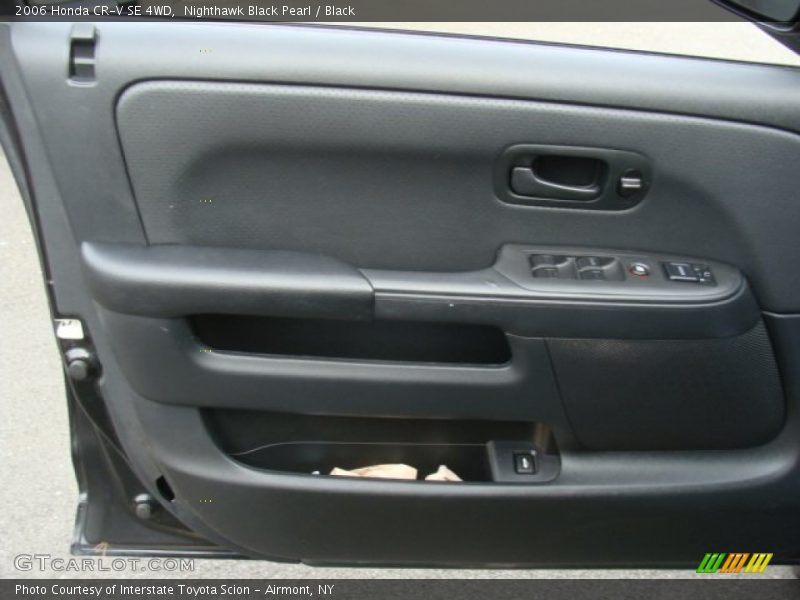 Nighthawk Black Pearl / Black 2006 Honda CR-V SE 4WD