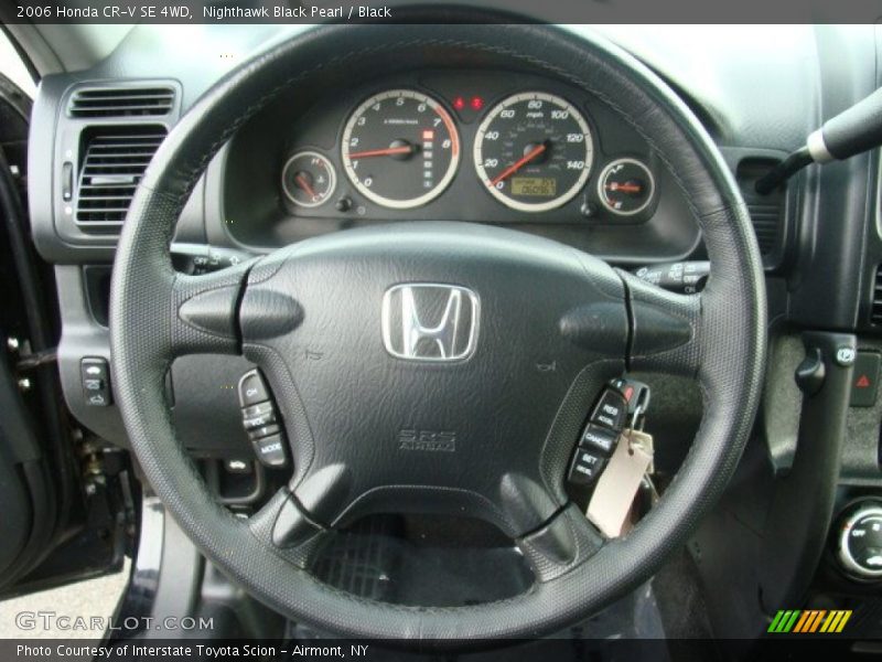 Nighthawk Black Pearl / Black 2006 Honda CR-V SE 4WD