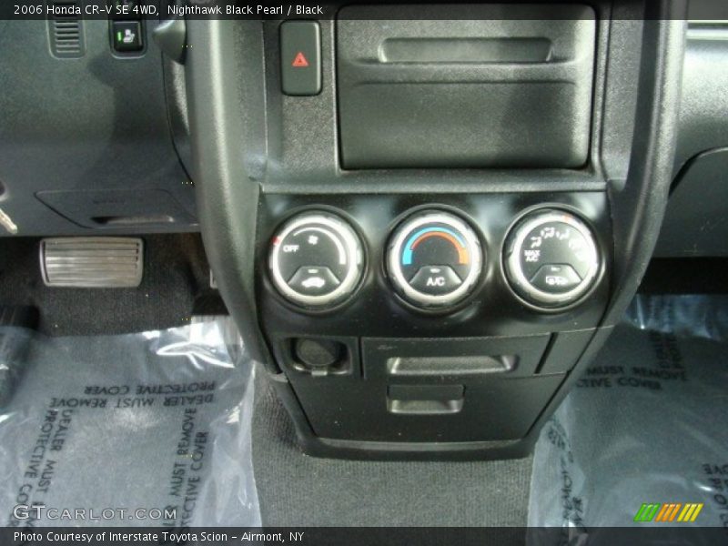 Nighthawk Black Pearl / Black 2006 Honda CR-V SE 4WD