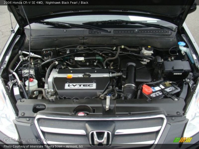 Nighthawk Black Pearl / Black 2006 Honda CR-V SE 4WD