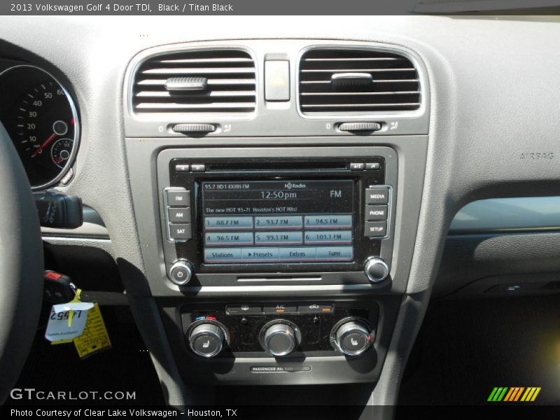 Black / Titan Black 2013 Volkswagen Golf 4 Door TDI