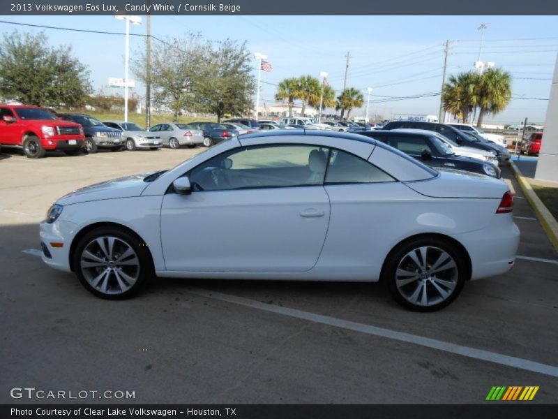 Candy White / Cornsilk Beige 2013 Volkswagen Eos Lux