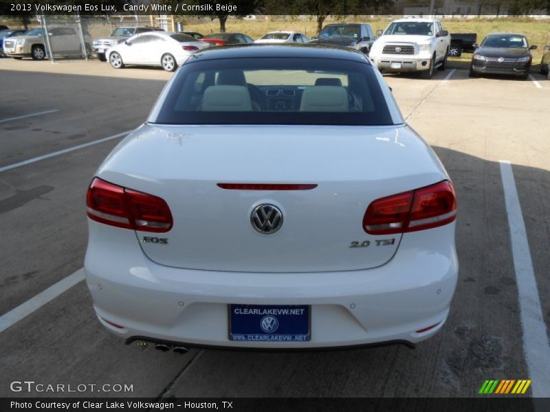 Candy White / Cornsilk Beige 2013 Volkswagen Eos Lux