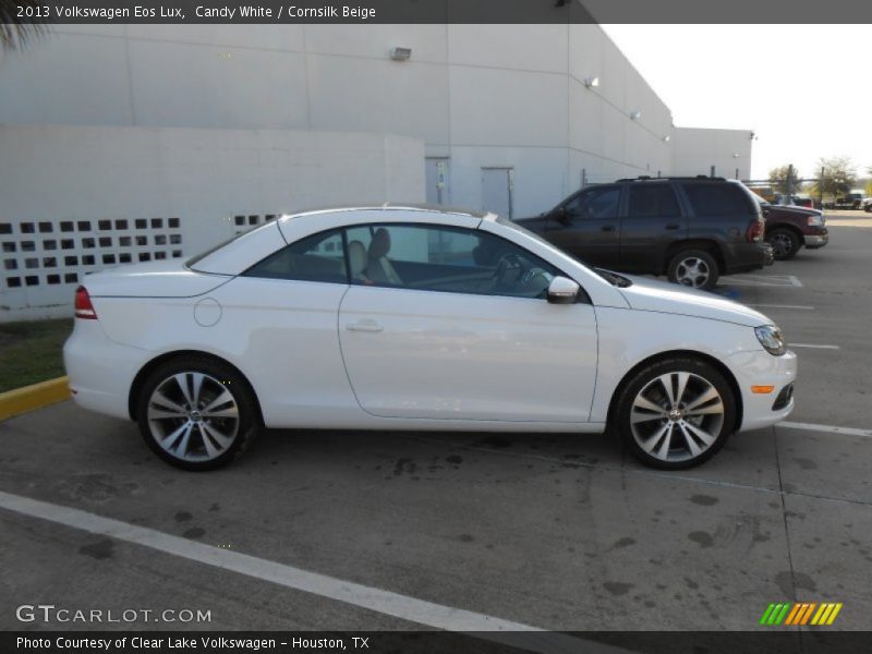 Candy White / Cornsilk Beige 2013 Volkswagen Eos Lux