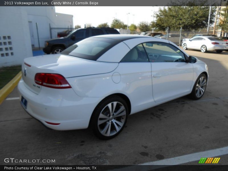 Candy White / Cornsilk Beige 2013 Volkswagen Eos Lux