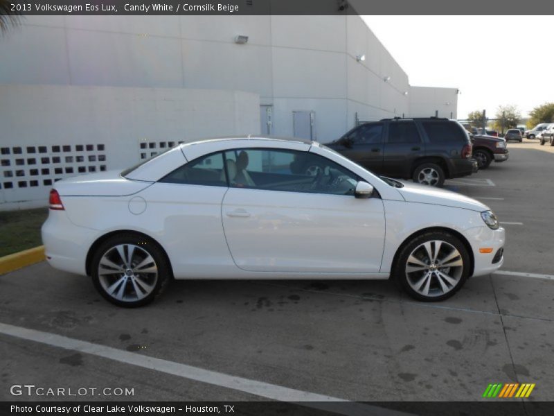 Candy White / Cornsilk Beige 2013 Volkswagen Eos Lux