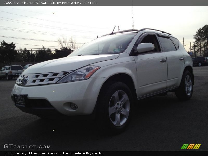 Glacier Pearl White / Cafe Latte 2005 Nissan Murano SL AWD
