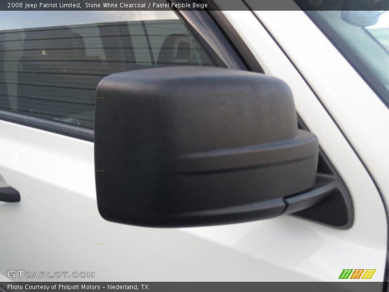 Stone White Clearcoat / Pastel Pebble Beige 2008 Jeep Patriot Limited