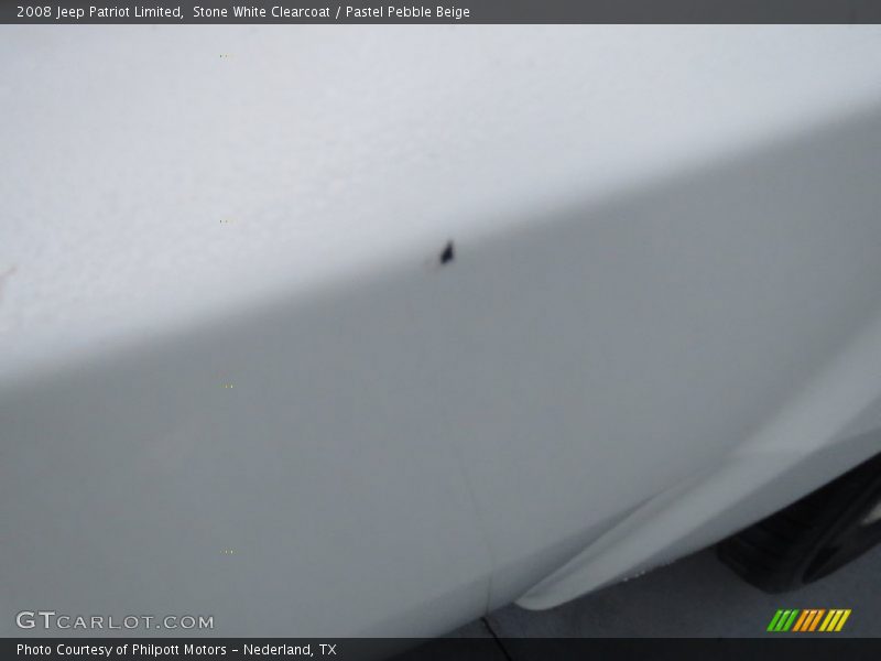 Stone White Clearcoat / Pastel Pebble Beige 2008 Jeep Patriot Limited