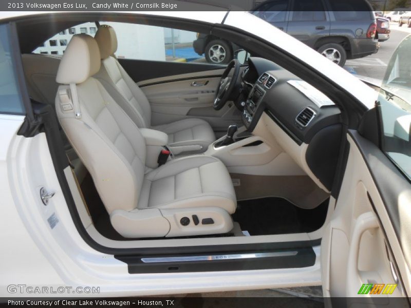 Candy White / Cornsilk Beige 2013 Volkswagen Eos Lux