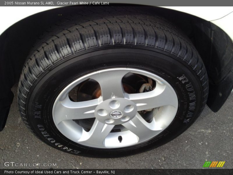 Glacier Pearl White / Cafe Latte 2005 Nissan Murano SL AWD