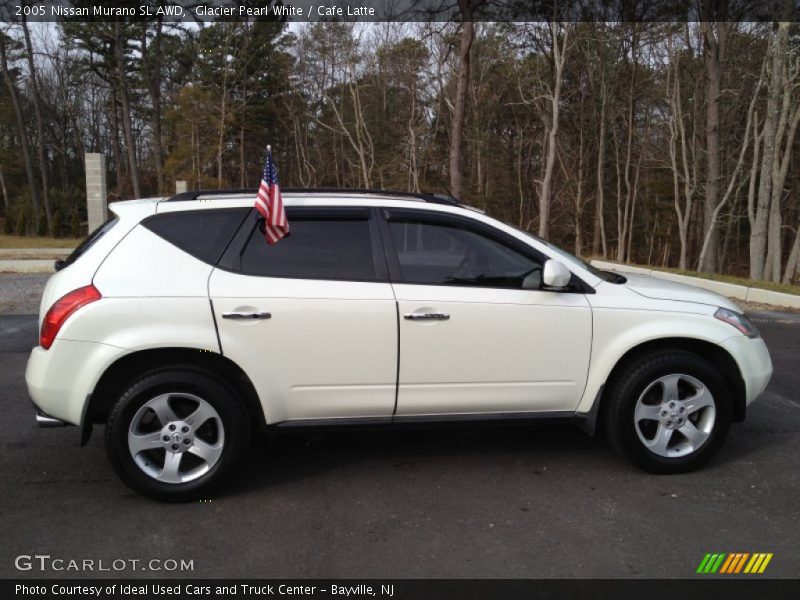 Glacier Pearl White / Cafe Latte 2005 Nissan Murano SL AWD