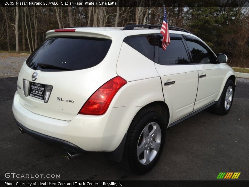Glacier Pearl White / Cafe Latte 2005 Nissan Murano SL AWD