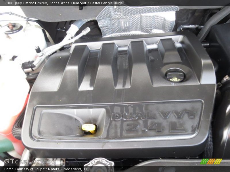 Stone White Clearcoat / Pastel Pebble Beige 2008 Jeep Patriot Limited