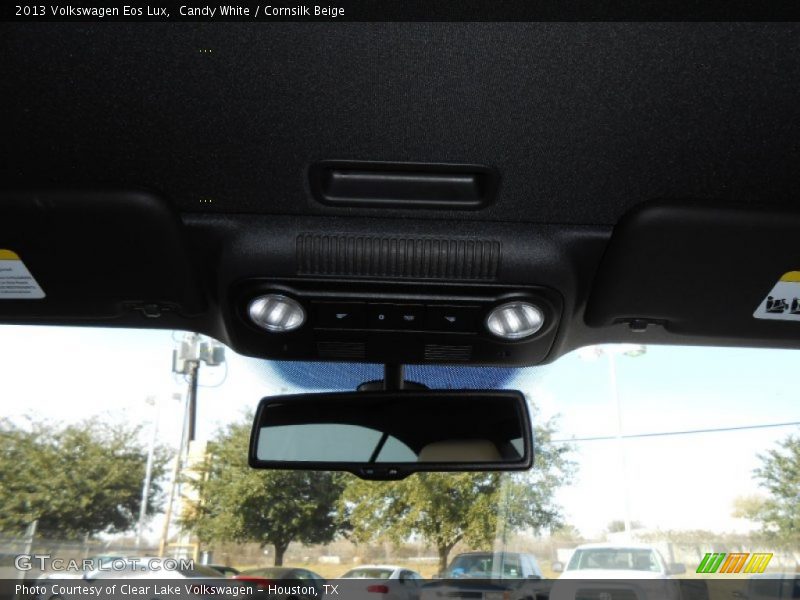 Candy White / Cornsilk Beige 2013 Volkswagen Eos Lux