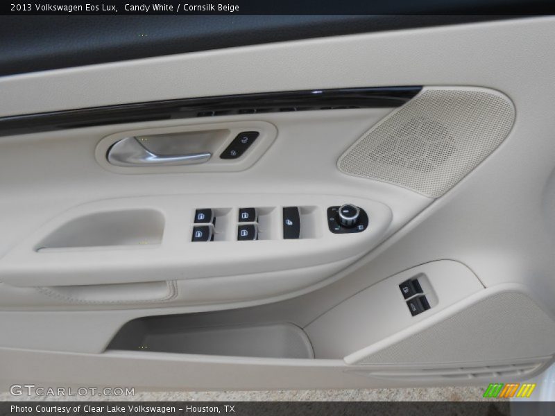 Candy White / Cornsilk Beige 2013 Volkswagen Eos Lux