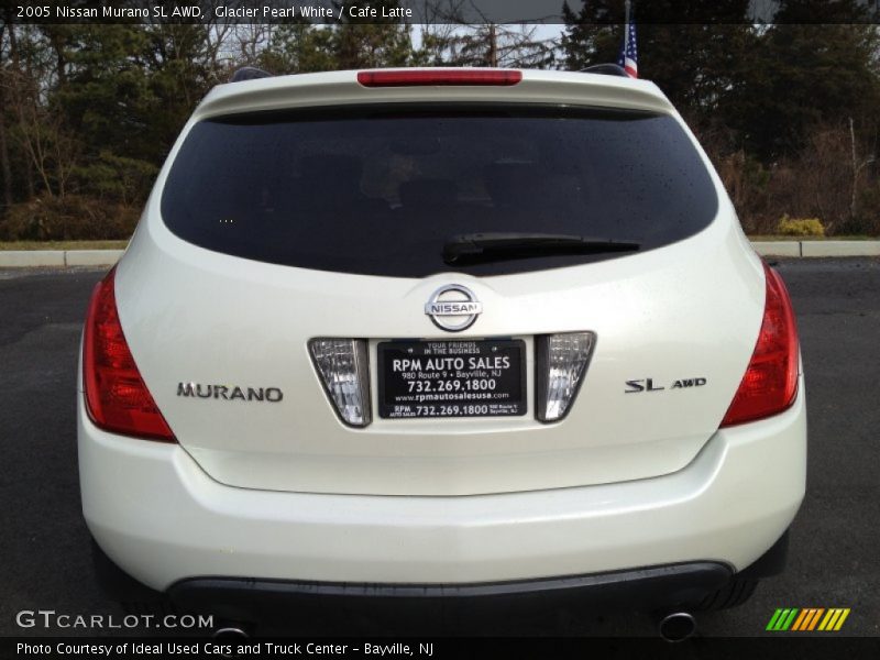 Glacier Pearl White / Cafe Latte 2005 Nissan Murano SL AWD