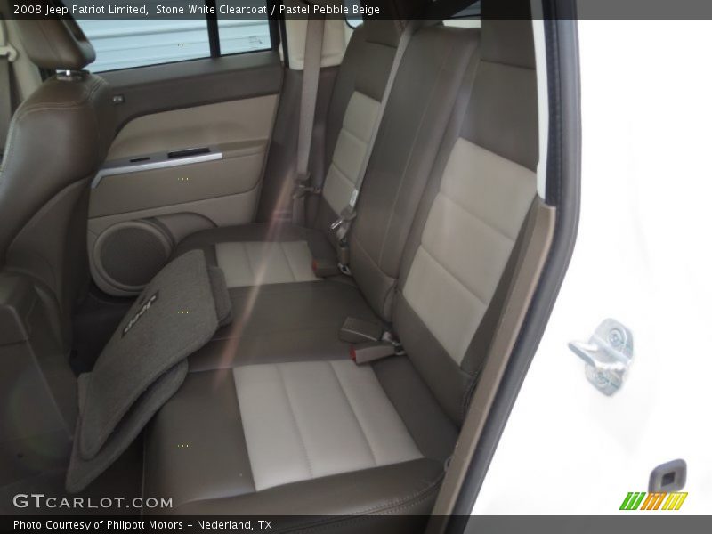 Stone White Clearcoat / Pastel Pebble Beige 2008 Jeep Patriot Limited